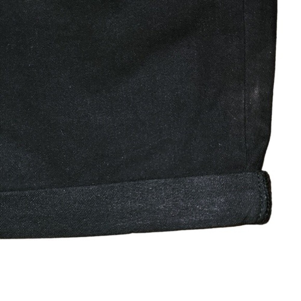Seven7 Black Super Soft Stretch Rolled Cuff Sunset Bermuda Shorts Size 8 - Picture 4 of 11